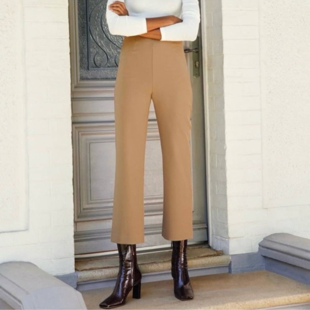 NWT Wilfred Porto Pant - Black High-Waisted Straight Leg Trouser - Size 6